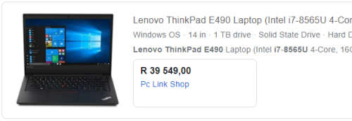 *Ultimate LENOVO*Latest Design*LENOVO THINKPAD E490*i7-8565U*FHD*256 SSD PLUS 1000GB HDD*16GB DDR4