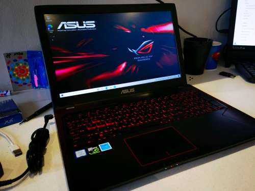 GAMING BEAST!*ASUS FX553VD*i5-7300HQ*FHD*256GB NVME SSD*16GB DDR4*QUAD CORE*NVIDIA GTX1050*