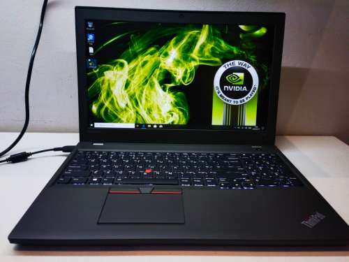 BEAST!*LENOVO THINKPAD T560 i5-6300U*8GB RAM*256GB SSD*NVIDIA*FHD*BACKLIT