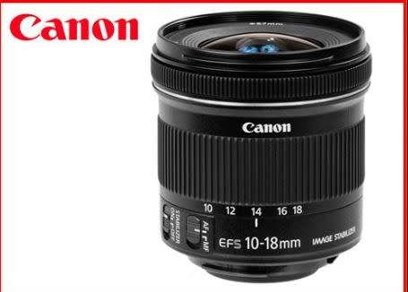 R6K RETIAL*CANON ZOOM LENS EF-S 10-18MM 1:4.5-5.6 IS STM*