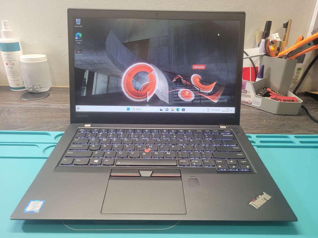 TOUCHSCREEN ULTRABOOK*LENOVO THINKPAD T470S*i5VPRO-7300U*FHD*256GB SSD*8GB*