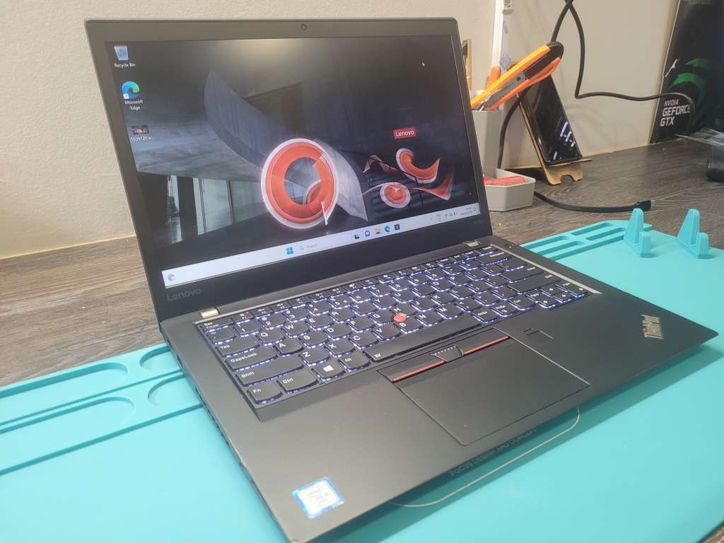 TOUCHSCREEN ULTRABOOK*LENOVO THINKPAD T470S*i5VPRO-7300U*FHD*256GB SSD*8GB*