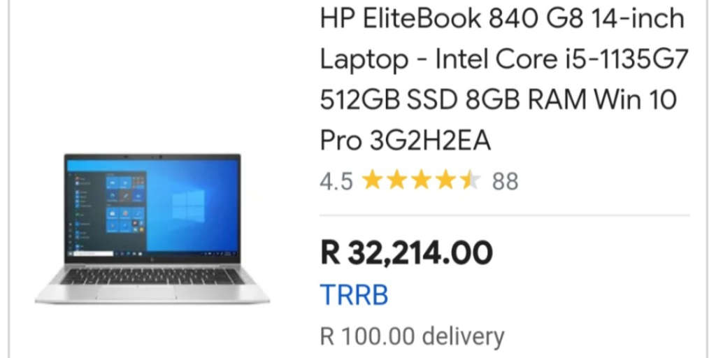 HP ELITEBOOK 840 G8-i5-1145G7-16GB DDR-512GB SSD-FHD-WARRANTY