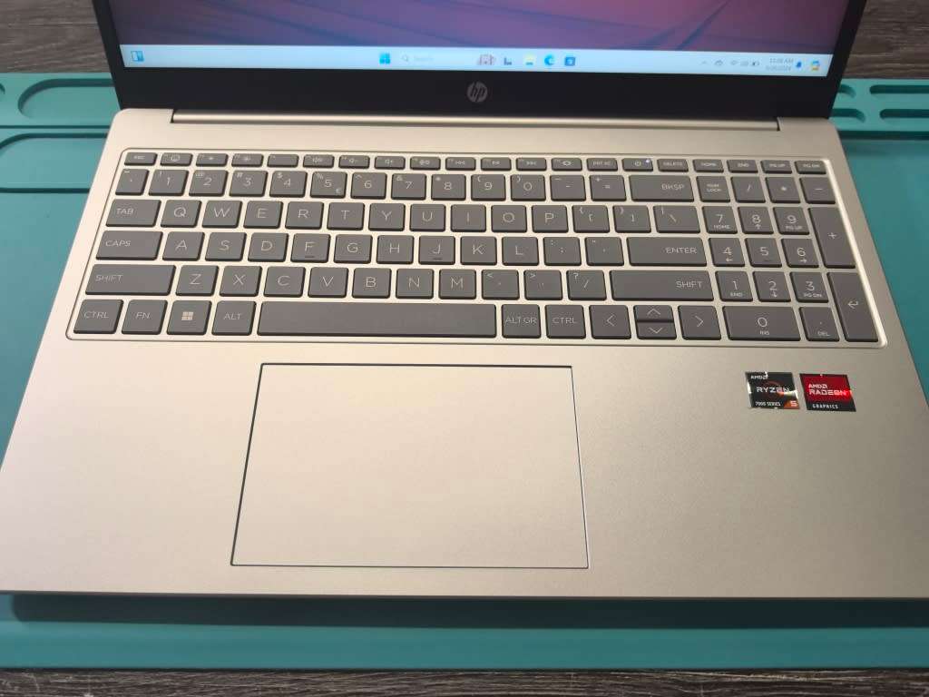 13th Gen HP Notebook 15 with Ryzen 5-7520U, 8GB DDR4, 512GB SSD, FHD