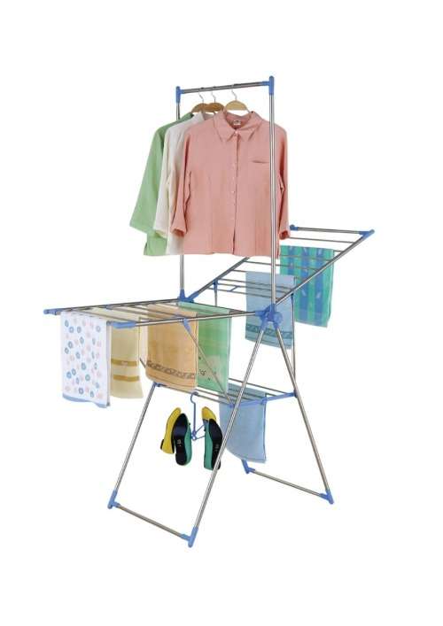 Foldable Double Layer Drying Rack