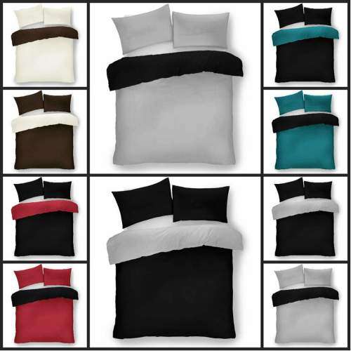 Reversible and Plain Duvet Covers