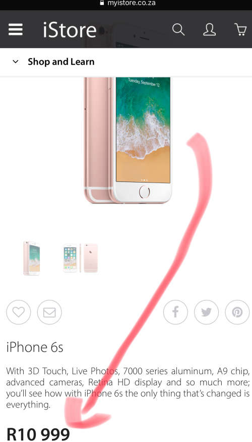 Apple iPhone 6S 128gb Gold WHITE |SEALED | LOCAL | Full 12 month WARRANTY