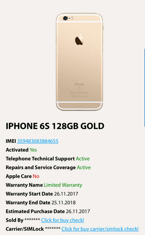 iPhone 6s 128gb Gold ***NEW LOCAL Phone as pictured*** 12month WARRANTY