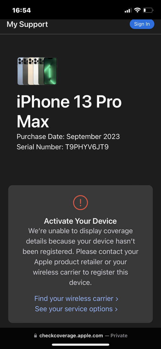 Apple iPhone 13 Pro Max Sierra Blue 512gb NEW***12 Month Warranty 10/10