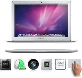 Apple MacBook Air 13" 1.7GHz 128GB MC965