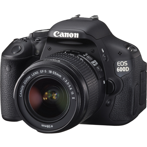 Canon EOS 600D SLR Digital Camera with EF-S 18-55mm f/3.5-5.6 IS II Lens