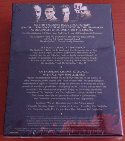 The Godfather - The Coppola Restoration (1972-1990) [Blu-ray]