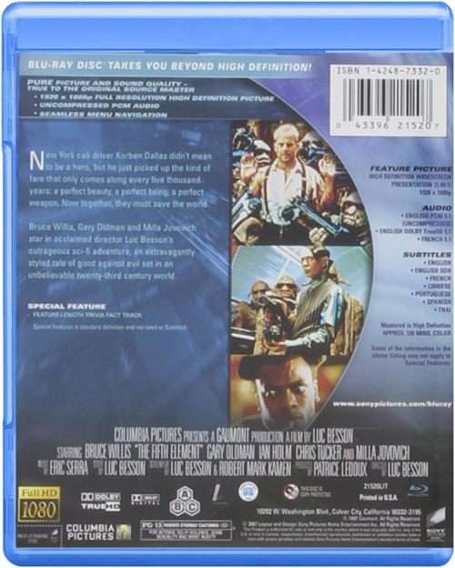 The Fifth Element [Blu-ray]
