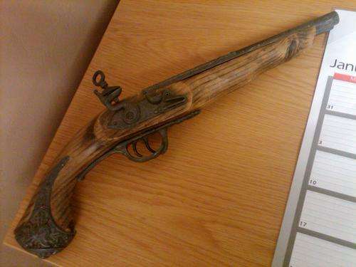 Ornamental Flintlock Pistol