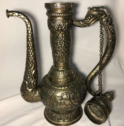 LARGE TURKISH COFFEE POT - 40CM - UNIQUE & RARE FIND