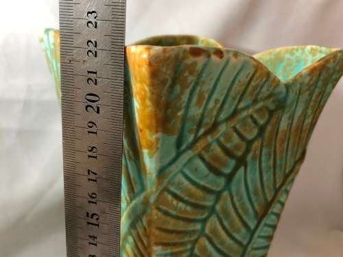 BEAUTIFUL ART DECO VASE BY ARTHUR WOOD,