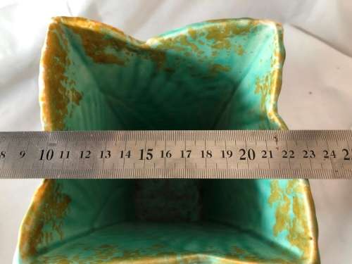 BEAUTIFUL ART DECO VASE BY ARTHUR WOOD,