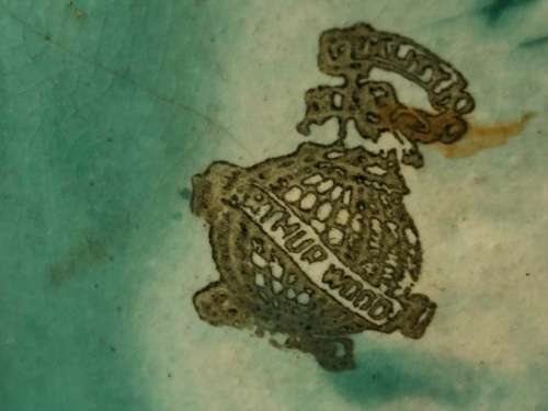 BEAUTIFUL ART DECO VASE BY ARTHUR WOOD,