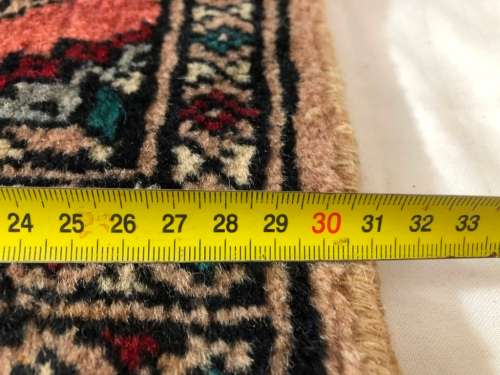 COLLECTION OF 4 SMALL PERSIAN "TABLE" CARPETS - PERFECT CONDITION