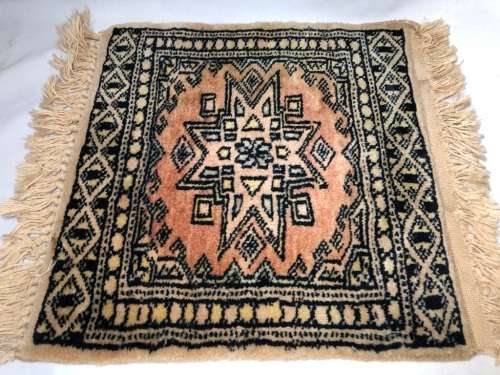 COLLECTION OF 4 SMALL PERSIAN "TABLE" CARPETS - PERFECT CONDITION