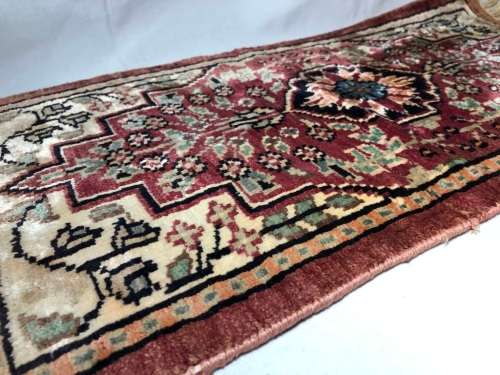 COLLECTION OF 4 SMALL PERSIAN "TABLE" CARPETS - PERFECT CONDITION