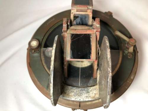 WW2 BRITISH RAF AIRCRAFT OBSERVER'S COMPASS WITH AZIMUTH CIRCLE - TYPE O.2.A Ref 6A/0.892