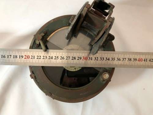 WW2 BRITISH RAF AIRCRAFT OBSERVER'S COMPASS WITH AZIMUTH CIRCLE - TYPE O.2.A Ref 6A/0.892