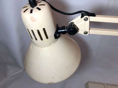 VINTAGE ARCHITECT LAMP WITH BASE - WORKING