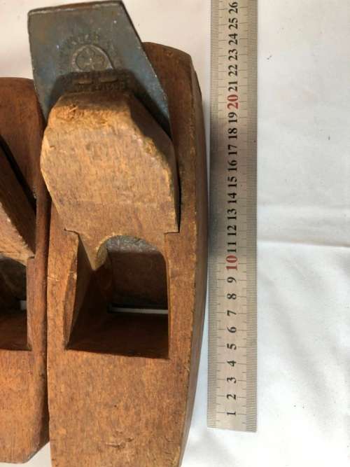 4 VINTAGE WOOD HAND PLANES NO 1,39,41,43 - 1X WILLIAM MARPLES & SONS BLADE IN NO 1