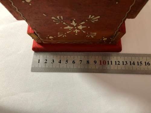 Moroccan hand decorated magazine rack