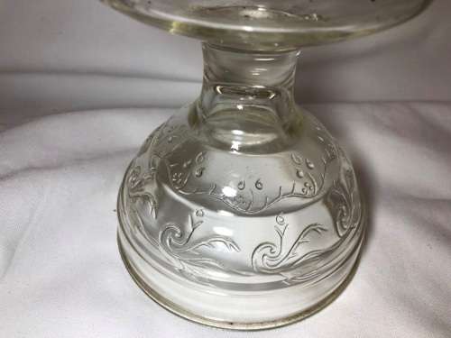 DETAILED GLASS OIL LAMP - WORKING (40CM)