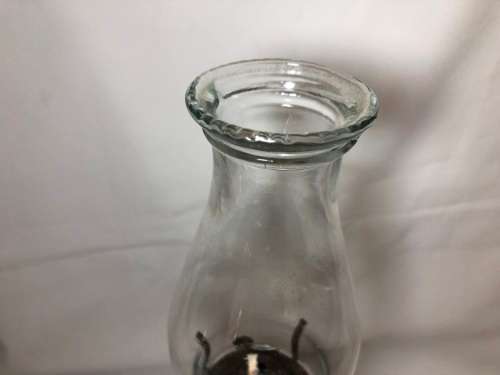 DETAILED GLASS OIL LAMP - WORKING (40CM)