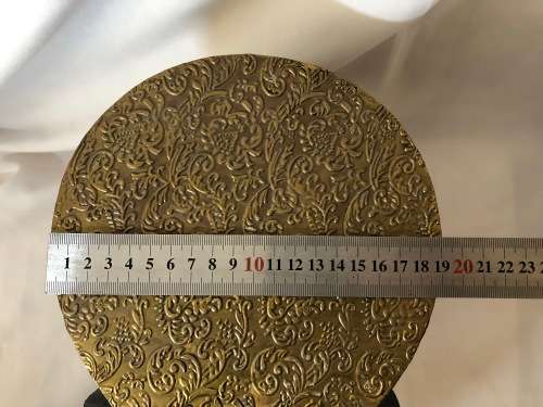 BEAUTIFUL HANDMADE ELEPHANT SHAPE WOOD SIDE TABLE COVERED WITH BRASS