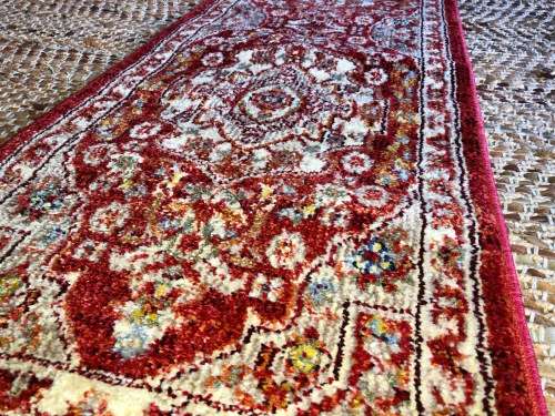 Luxurious Tabriz design carpet - made in Turkey - 150X48cm
