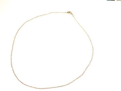 Splendid 9ct gold necklace - 45cm