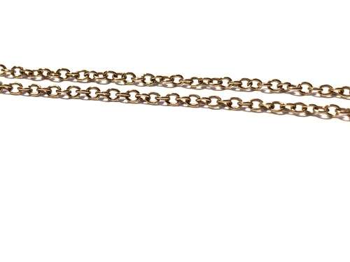Splendid 9ct gold necklace - 45cm
