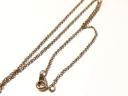 Splendid 9ct gold necklace - 45cm