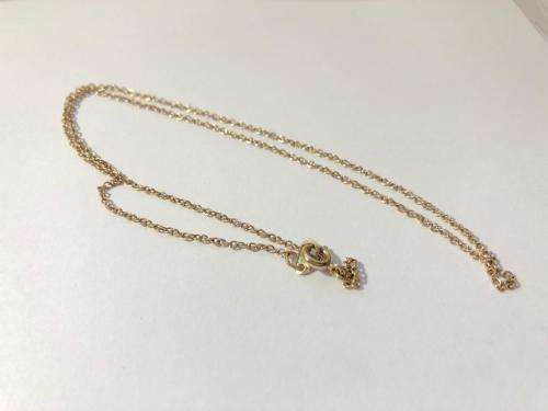 Splendid 9ct gold necklace - 45cm