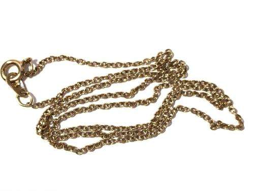 Splendid 9ct gold necklace - 45cm