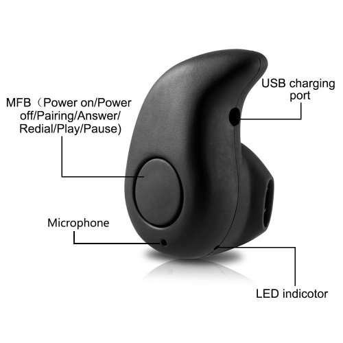 Wireless Invisible Bluetooth In-ear Earphone