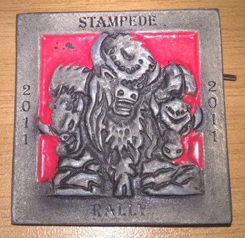 2011 Stampede Rally Badge