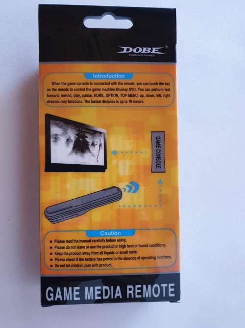 DOBE PS4 Media Remote Brand New