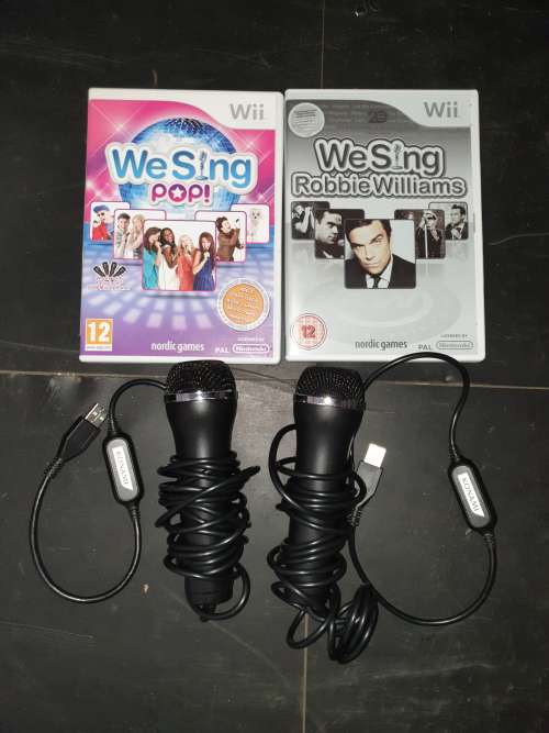 We Sing Games and Microphones Wii Unnew