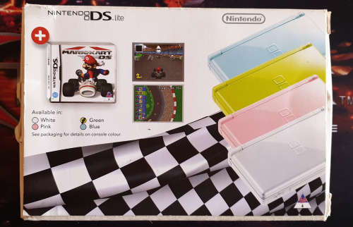 Nintendo DS Lite (Green) plus Mario Kart Used