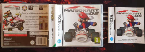 Nintendo DS Lite (Green) plus Mario Kart Used