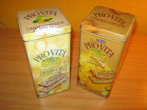 2 x Pro-Vita Tins