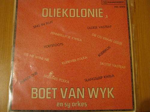 Boet van Wyk - Oliekolonie - Vinyl LP