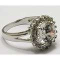 (Size 19) *New* HUGE!! **Engagement Ring** STUNNING!!