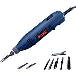 RYOBI Electric Chisel Wood Carving Tool and Blades Set