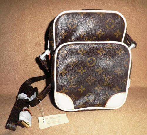 BRAND NEW BROWN LOUIS VUITTON STRAP BAG **NEW STYLE**